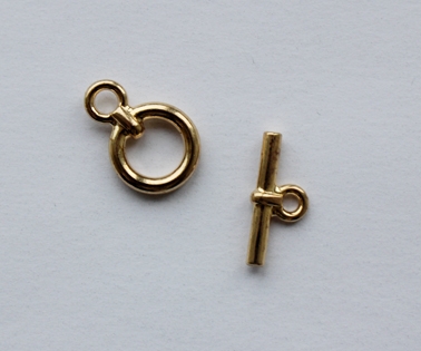 10mm Gold Toggle Clasp
